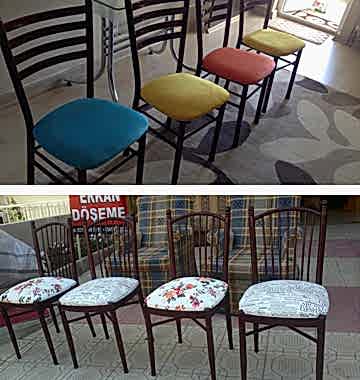 sandalye döşeme mama